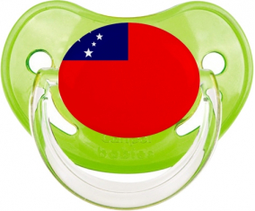 Bandera clásica de suceto verde de Samoa