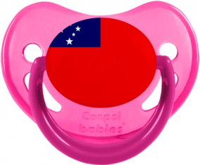 Samoa Fisiológicamente dulce bandera fosforescente rosa