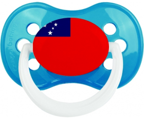 Samoa Classic Cyan Bandera anatómica lollipop