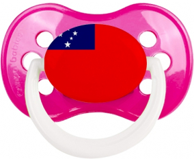 Samoa bandera anatómica lollipop clásico rosa oscura