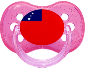 Samoa Bandera Cereza Lollipop Glitter Rose