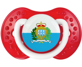 Bandera de San Marino lovi dynamic clásico blanco-rojo