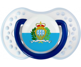 Bandera de San Marino Lollipop lovi dynamic clásico azul marino