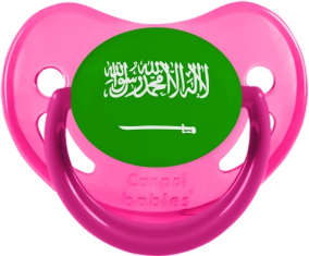 Bandera de Arabia Saudí Rosa fisiológica tetina fosforescente
