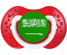 Sucete de bandera de Arabia Saudita lovi dynamic clásico rojo blanco