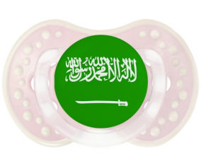Sucete bandera de Arabia Saudita lovi dynamic clásico retro-rosa-tierno