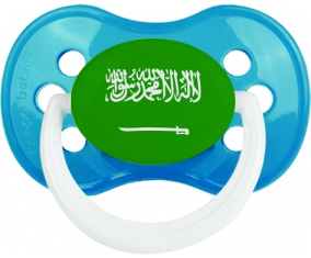 Arabia Saudí bandera sucete anatómico cyan clásico