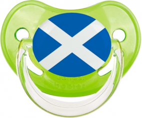 Bandera de dragón verde clásico de Escocia