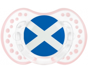 Scotland Flag lovi dynamic clásico retro-blanco-rosa-tierno
