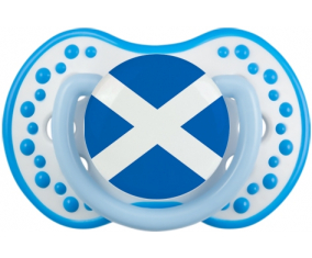 Bandera de Escocia lovi dynamic blanco azul fosforescente