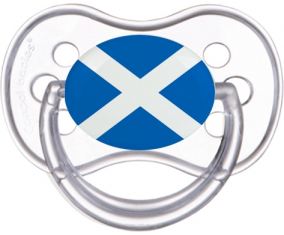 Escocia bandera clásica anatómica transparente piruleta