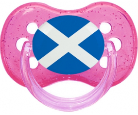 Bandera de Escocia Cereza Lollipop Rosa lentejuelas