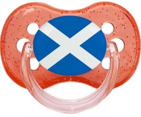 Escocia bandera rojo cereza brillo lollipop