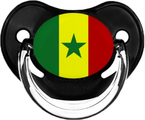 Bandera de Senegal Clásica Piruleta Fisiológica Negra