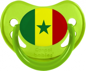 Bandera de Senegal Piruleta Fisiológica Fosforescente Verde
