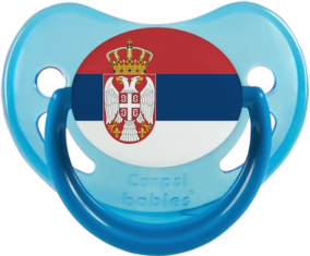 Bandera de Serbia Fosforescente Azul Piruleta Fisiológica