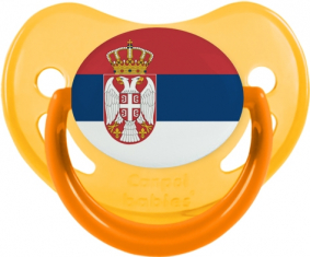 Bandera Serbia Piruleta Fisiológica Fosforescente Amarillo