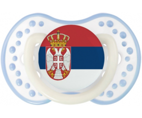 La bandera serbia Lollipop lovi dynamic clásico blanquiazul