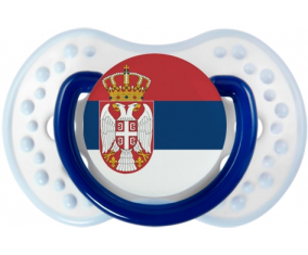 Bandera serbia Lollipop lovi dynamic clásico azul marino-blanco