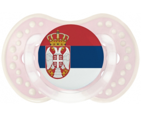 Serbia Flag Lollipop lovi dynamic clásico retro-rosa-tierno
