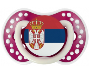 Bandera serbia Lollipop lovi dynamic Fucsia Fosforescente