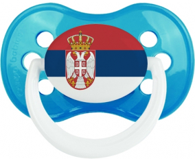 Bandera Serbia Clásica Cian Anatómica Lollipop
