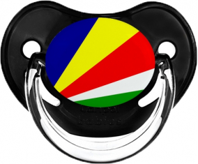 Bandera Seychelles Tetina Fisiológica Negra Clásica