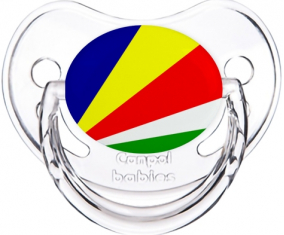 Bandera Seychelles Clásico Transparente Fisiológico Tetina
