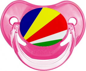 Bandera Seychelles Tétine Rosa Clásica Fisiológica