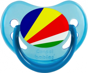 Bandera Seychelles Fisiológica Tetina Fosforescente Azul