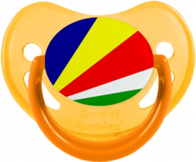 Bandera Seychelles Fisiológica Tetina Fosforescente Amarillo