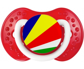 Sucete de bandera de Seychelles lovi dynamic clásico rojiblanco