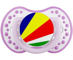 Bandera Seychelles Sucete lovi dynamic Clásico White-Mauve