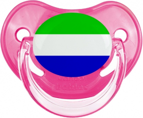 Bandera de Sierra Leona Fisiológicamente dulce rosa clásica