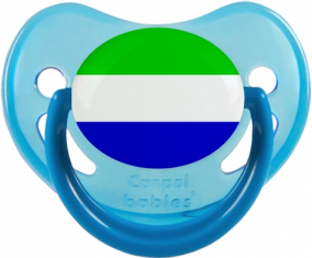 Bandera de Sierra Leona Sucete Fisiológico Fosforescente Azul