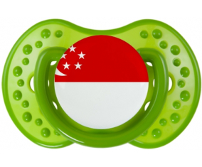 Bandera de Singapur lovi dynamic Classic Green