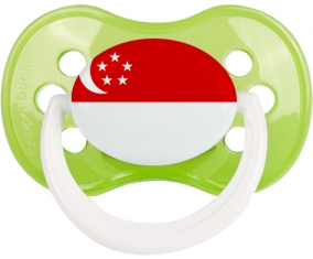 Bandera de Singapur Anatómica Classic Green