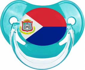 Sint Maarten Classic Bandera Piruleta Fisiológica Azul