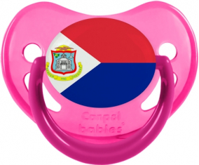 Bandera Sint Maarten Fisiológica Lollipop Fosforescente Rosa