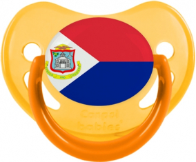 Sint Maarten Fosforescente Bandera Piruleta Amarilla