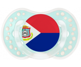 Sint Maarten Lollipop bandera lovi dynamic retro-turquesa-laguna clásico