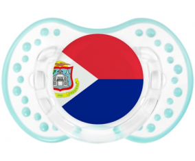 Sint Maarten Lollipop bandera lovi dynamic clásico retro-laguna blanca