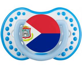Sint Maarten Lollipop lovi dynamic bandera azul-blanca fosforescente