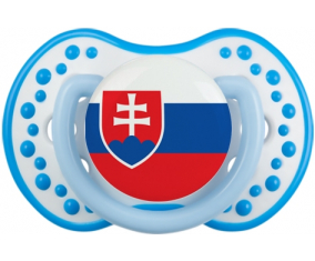 Bandera de Sucete de Eslovaquia lovi dynamic fosforescente blanco-azul