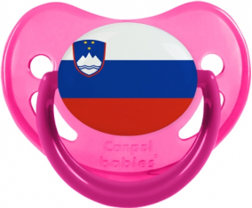 Eslovenia Sucete Fisiológico Bandera Fosforescente Rosa