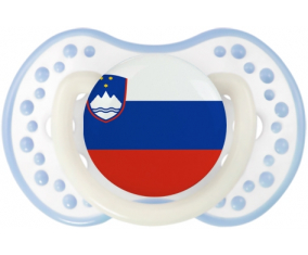 Bandera Eslovenia Tetine lovi dynamic clásico blanco-cian