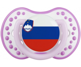Bandera de Eslovenia Tetine lovi dynamic Clásico White-Mauve
