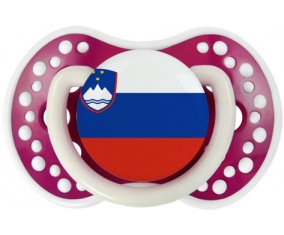 Bandera Eslovenia Tetina lovi dynamic Fucsia Fosforescente