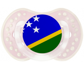 Bandera de las Islas Salomón Lollipop lovi dynamic clásico retro-rosa-tierno