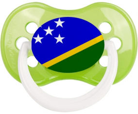 Bandera Islas Salomón Anatómica Anatómica Clásico Verde